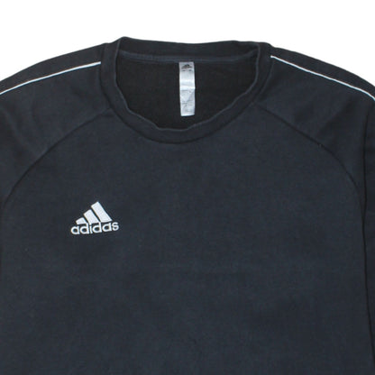 Mens UK Size M adidas Black Pullover Sweatshirt