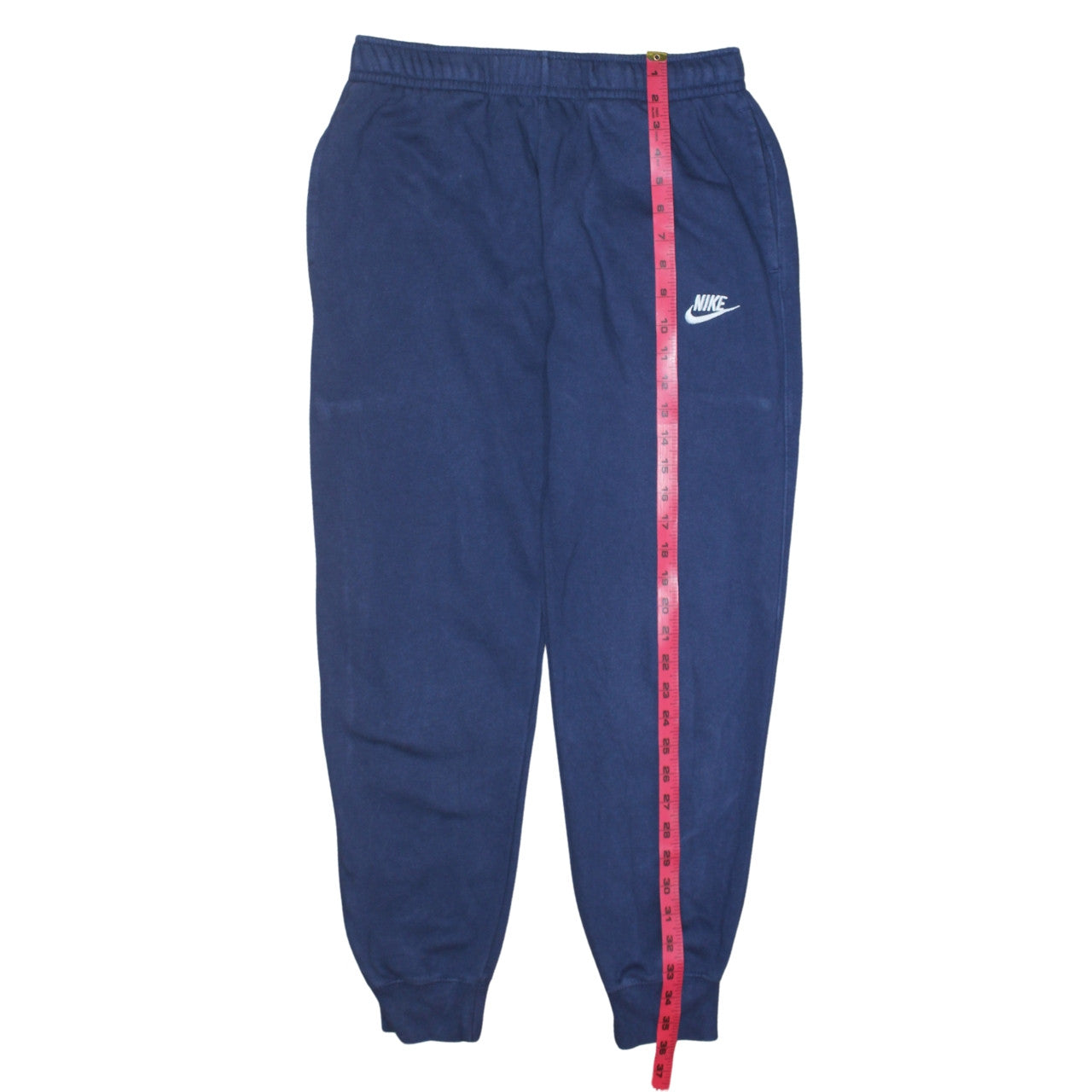 Mens UK Size S Nike Regular Fit Jogger Blue Trousers