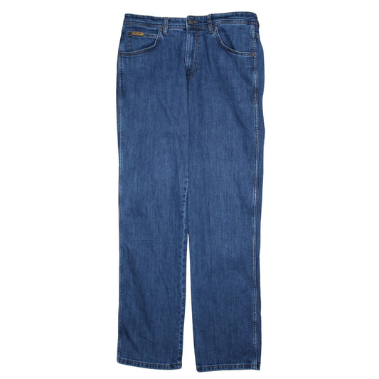 Mens UK Size L Wrangler Regular Fit Straight Jeans