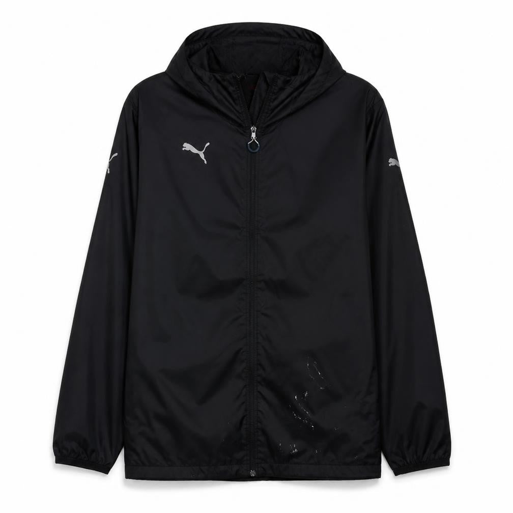 Mens UK Size M PUMA Black Windbreaker Coat