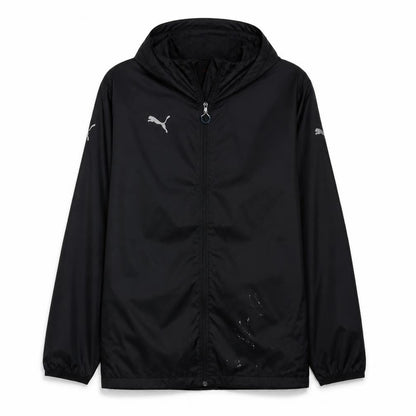 Mens UK Size M PUMA Black Windbreaker Coat