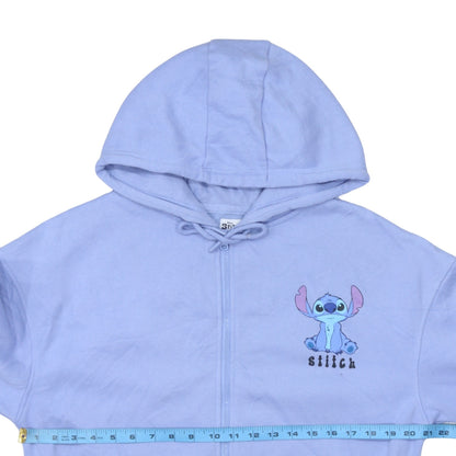 Womens UK Size M Primark Blue Full Zip Hoodie
