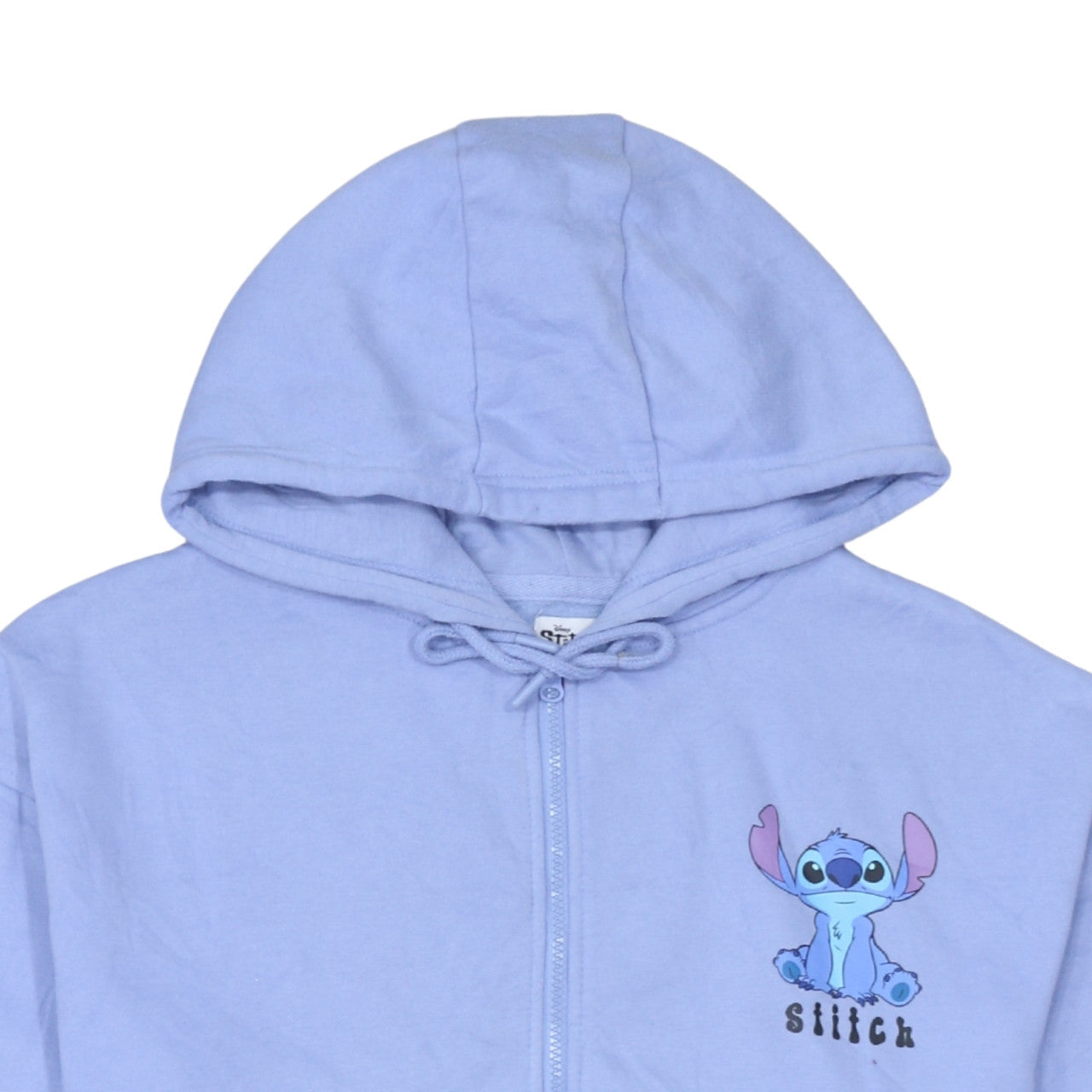 Womens UK Size M Primark Blue Full Zip Hoodie