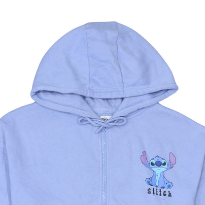 Womens UK Size M Primark Blue Full Zip Hoodie