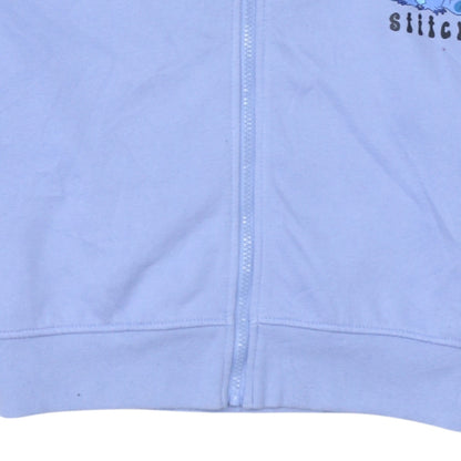 Womens UK Size M Primark Blue Full Zip Hoodie