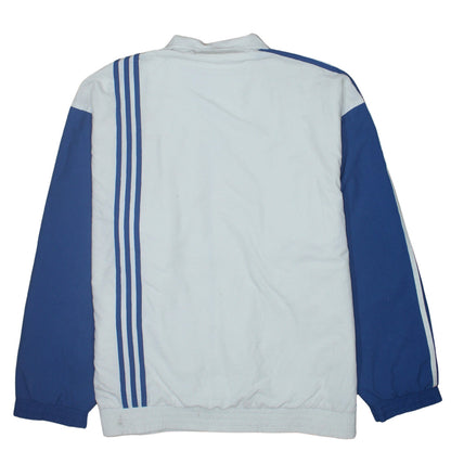 Mens UK Size L adidas White Track Jacket