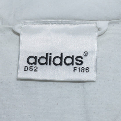 Mens UK Size L adidas White Track Jacket