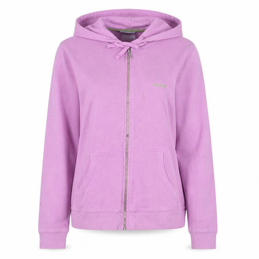 Womens UK Size 12 Reebok Pink Full Zip Hoodie