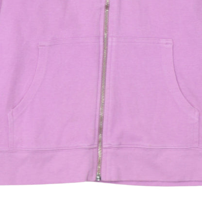 Womens UK Size 12 Reebok Pink Full Zip Hoodie