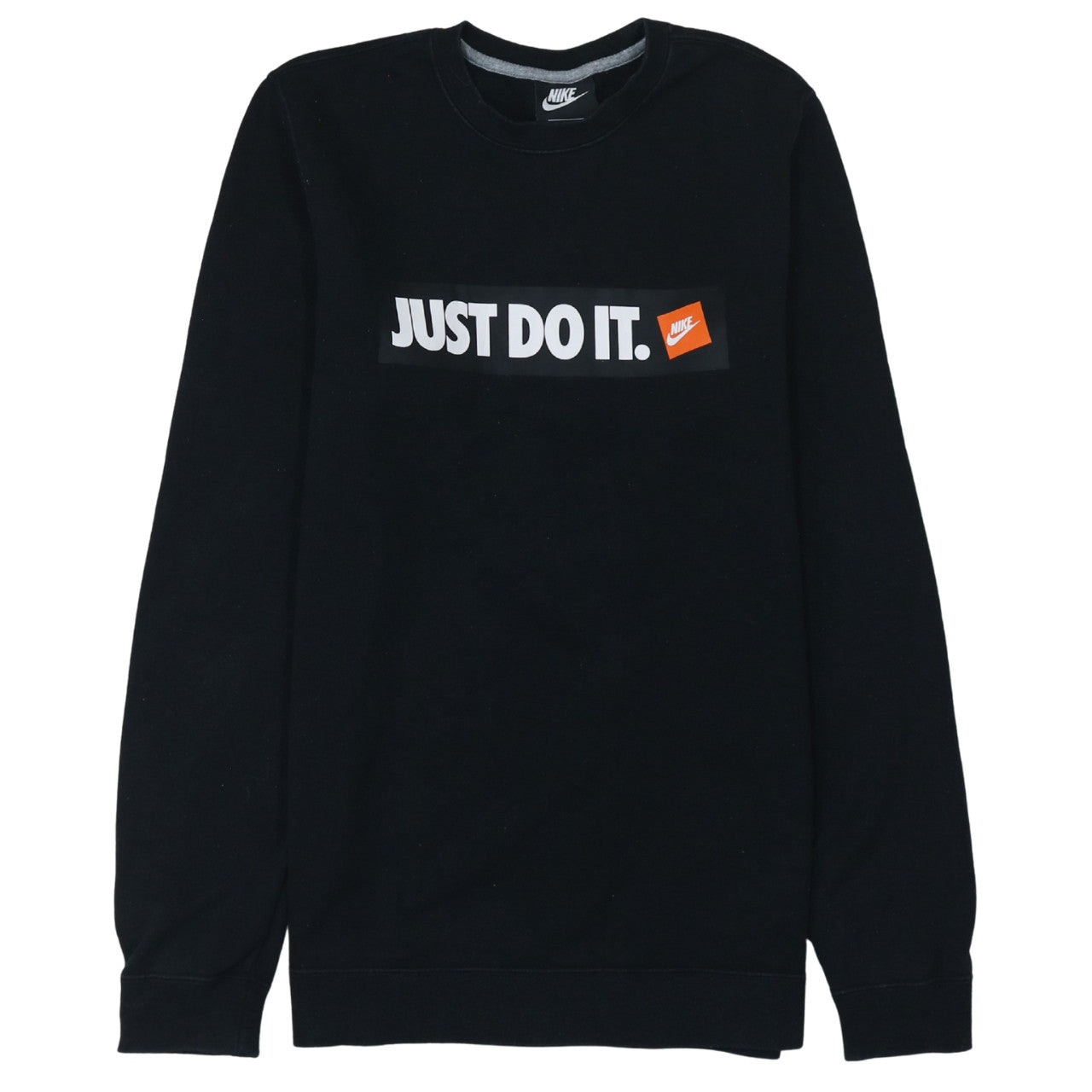 Mens UK Size S Nike Black Pullover Sweatshirt