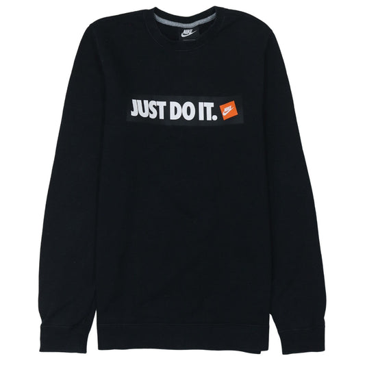 Mens UK Size S Nike Black Pullover Sweatshirt