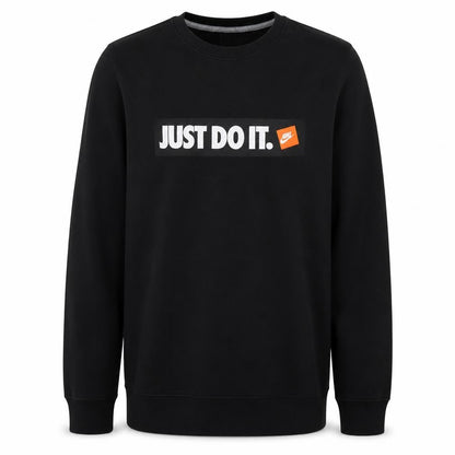 Mens UK Size S Nike Black Pullover Sweatshirt
