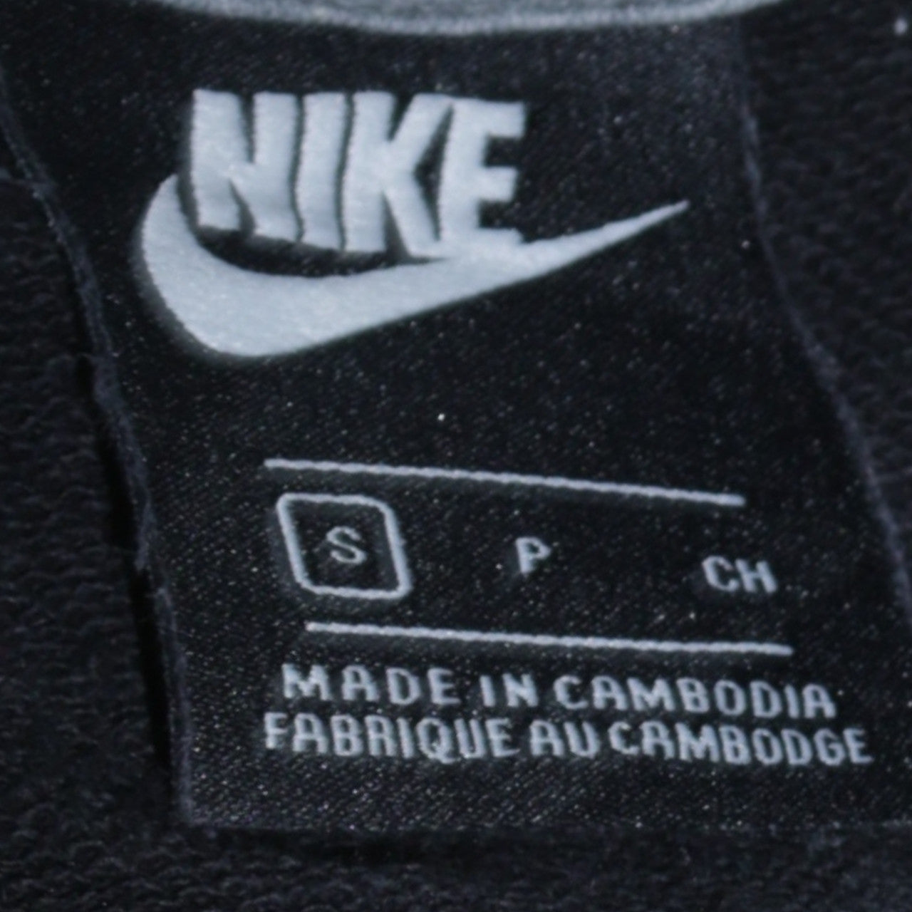 Mens UK Size S Nike Black Pullover Sweatshirt
