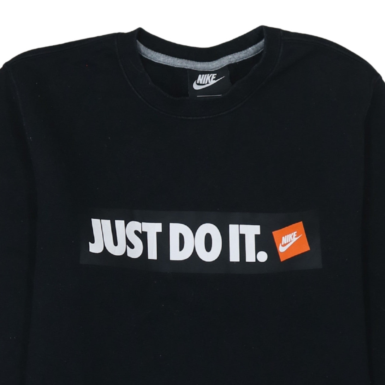 Mens UK Size S Nike Black Pullover Sweatshirt