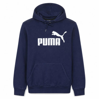 Mens UK Size S PUMA Blue Pullover Hoodie