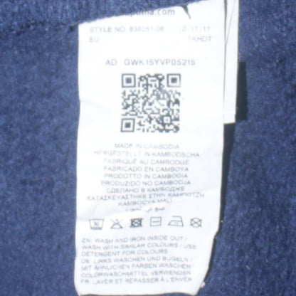 Mens UK Size S PUMA Blue Pullover Hoodie