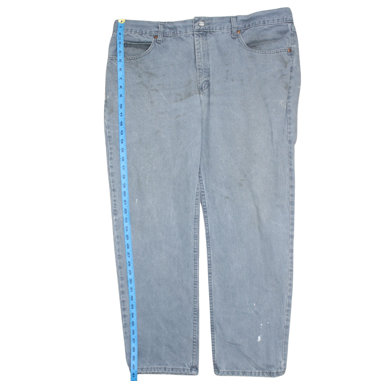 Mens UK Size 42 Lee Regular Fit Straight Jeans