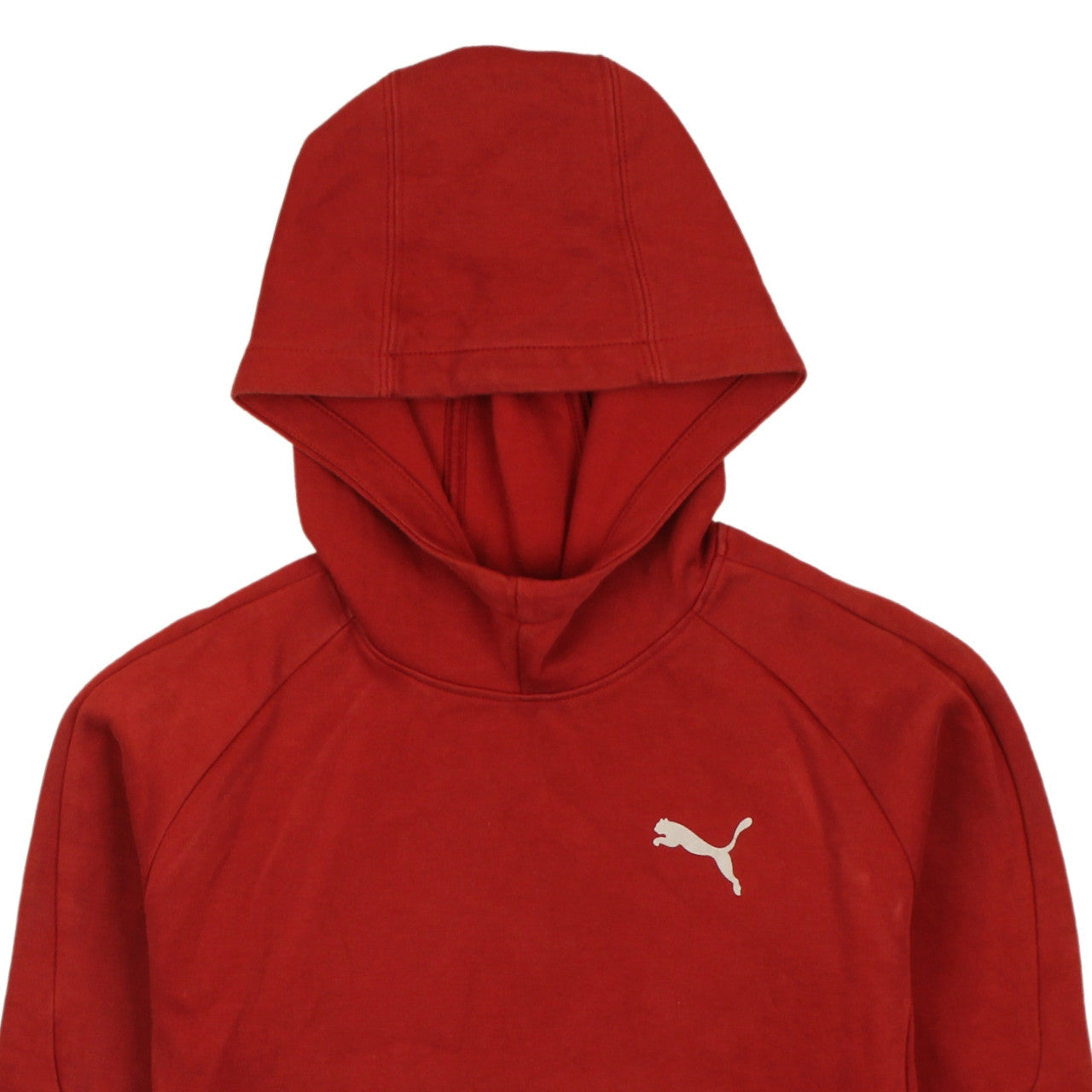 Boys UK Size 15-16 Years PUMA Red Pullover Hoodie
