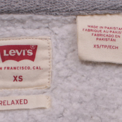 Mens UK Size XS Levi's Grey Pullover Sweatshirt