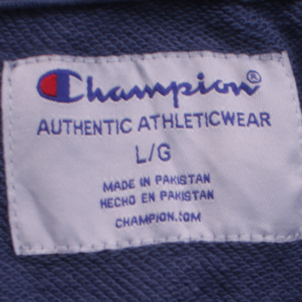 Mens UK Size L Champion Multicoloured 1/4 Zip Sweatshirt
