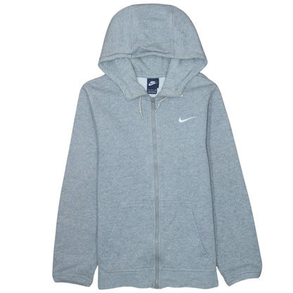 Mens UK Size S Nike Grey Full Zip Hoodie