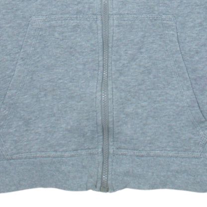 Mens UK Size S Nike Grey Full Zip Hoodie