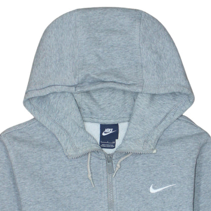 Mens UK Size S Nike Grey Full Zip Hoodie