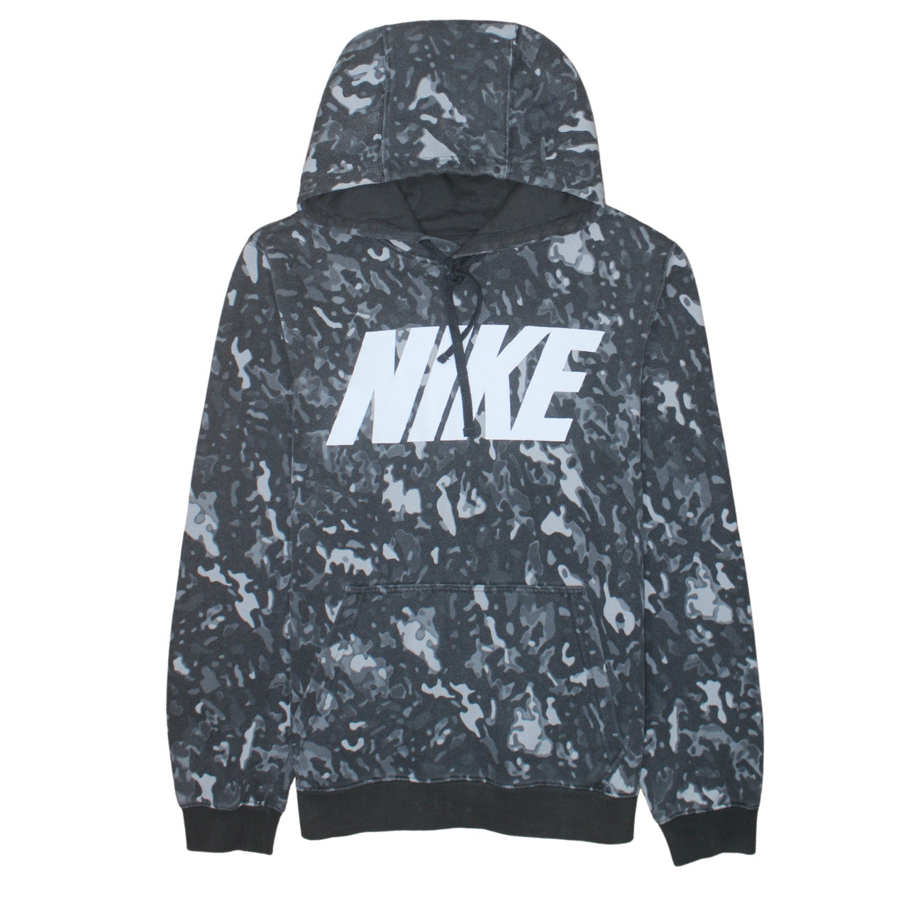 Mens UK Size S Nike Black Pullover Hoodie