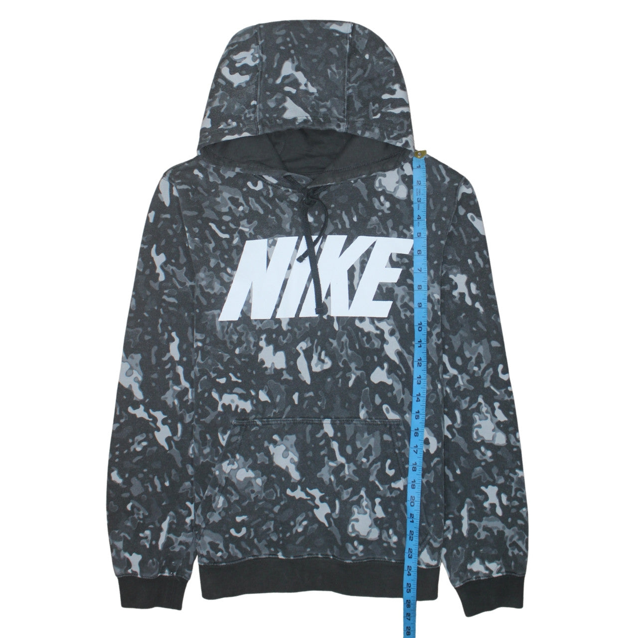 Mens UK Size S Nike Black Pullover Hoodie