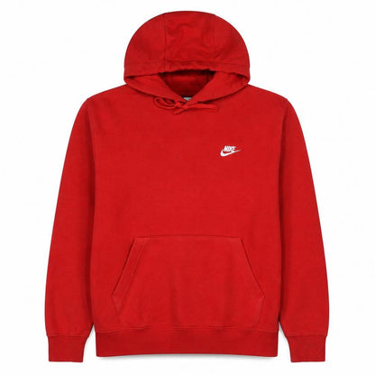 Mens UK Size M Nike Red Pullover Hoodie