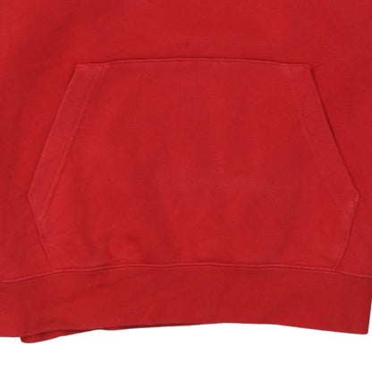Mens UK Size M Nike Red Pullover Hoodie