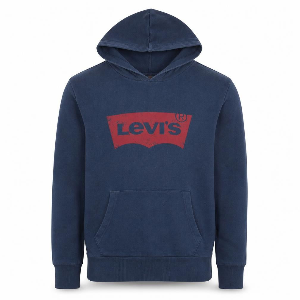 Mens UK Size S Levi's Blue Pullover Hoodie