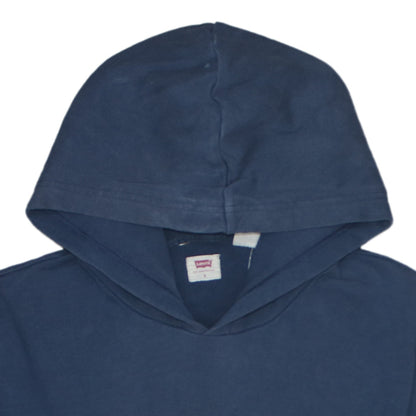 Mens UK Size S Levi's Blue Pullover Hoodie