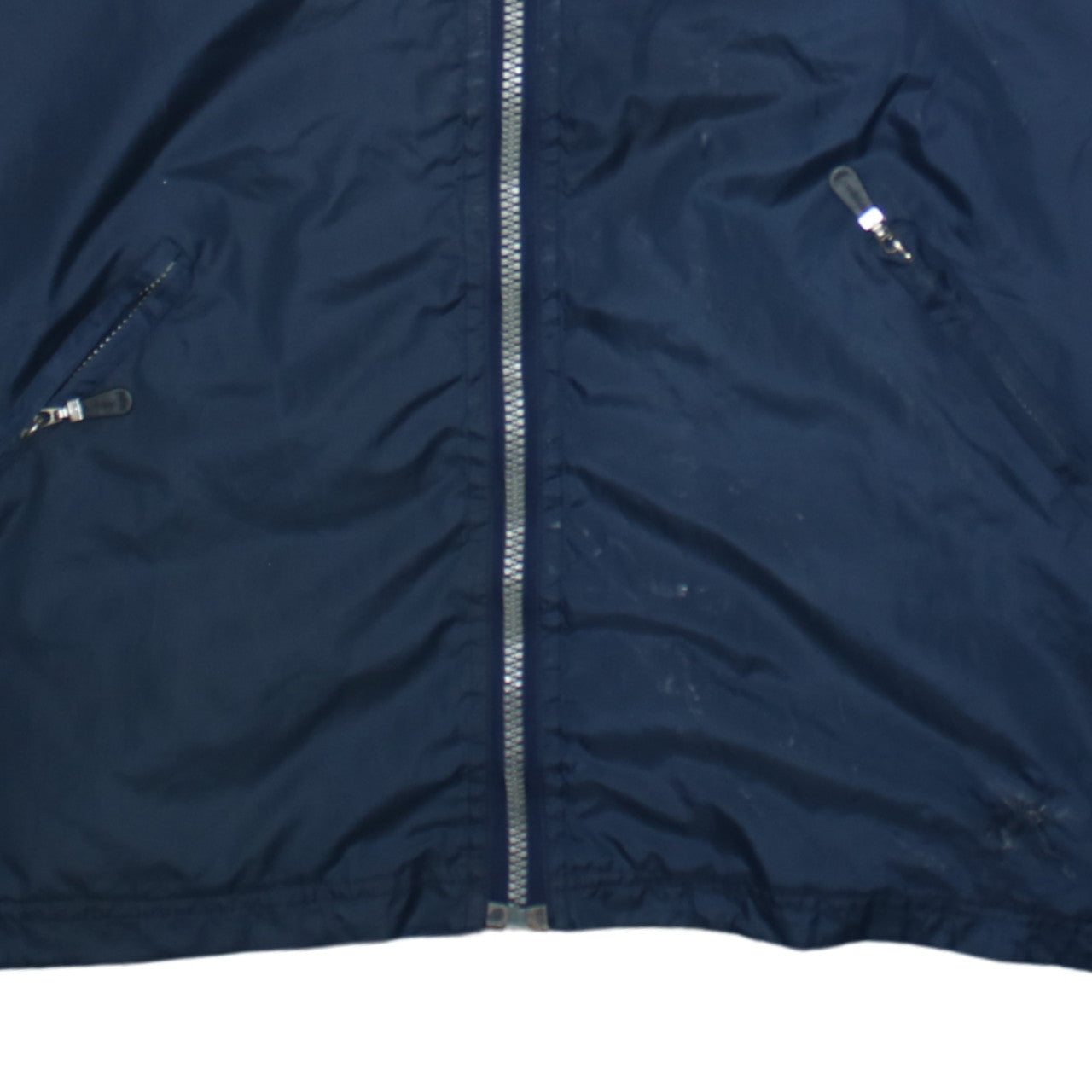 Mens UK Size 2XL adidas Blue Windbreaker Coat