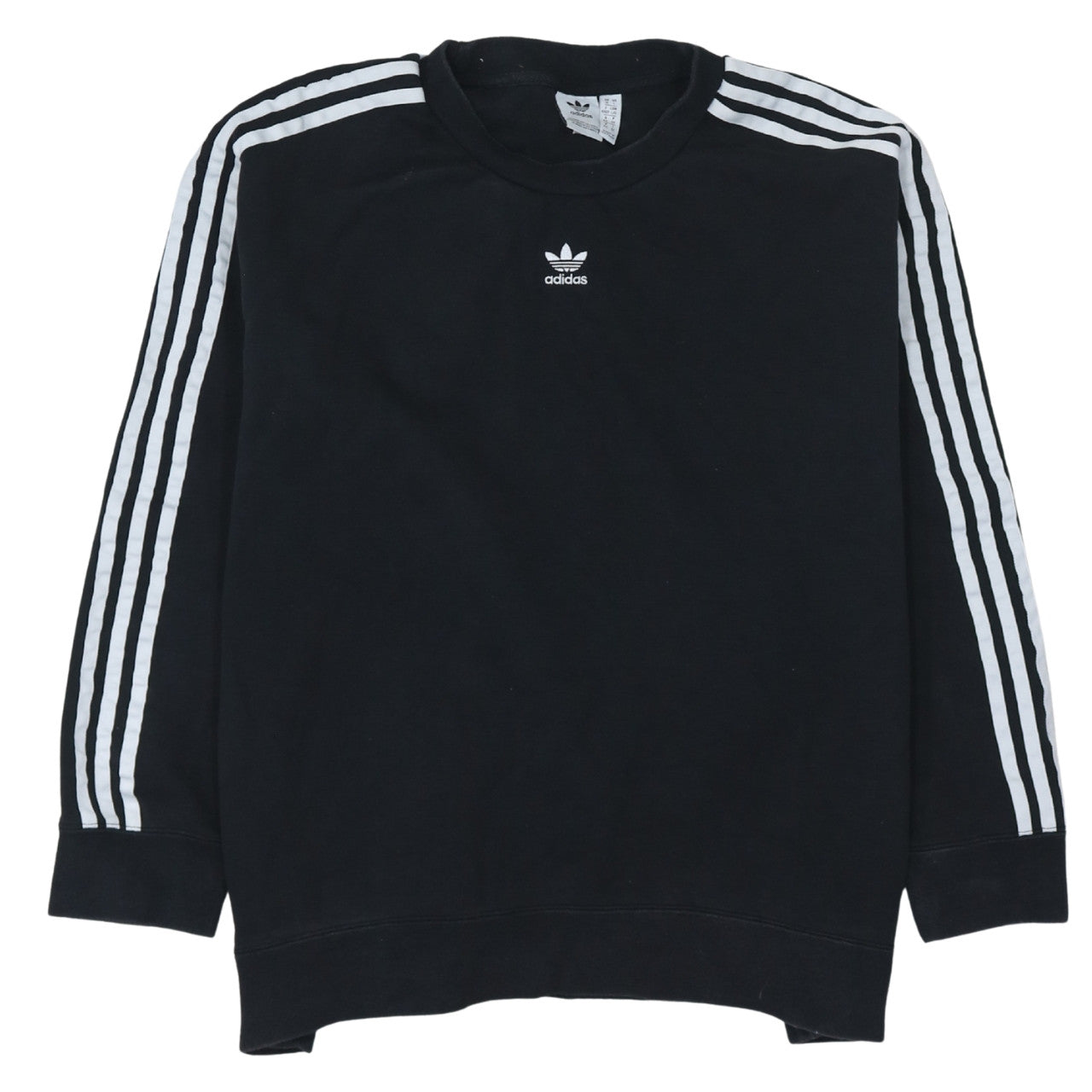 Womens UK Size 18 adidas Black Pullover Sweatshirt