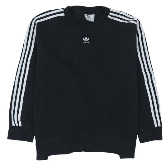 Womens UK Size 18 adidas Black Pullover Sweatshirt