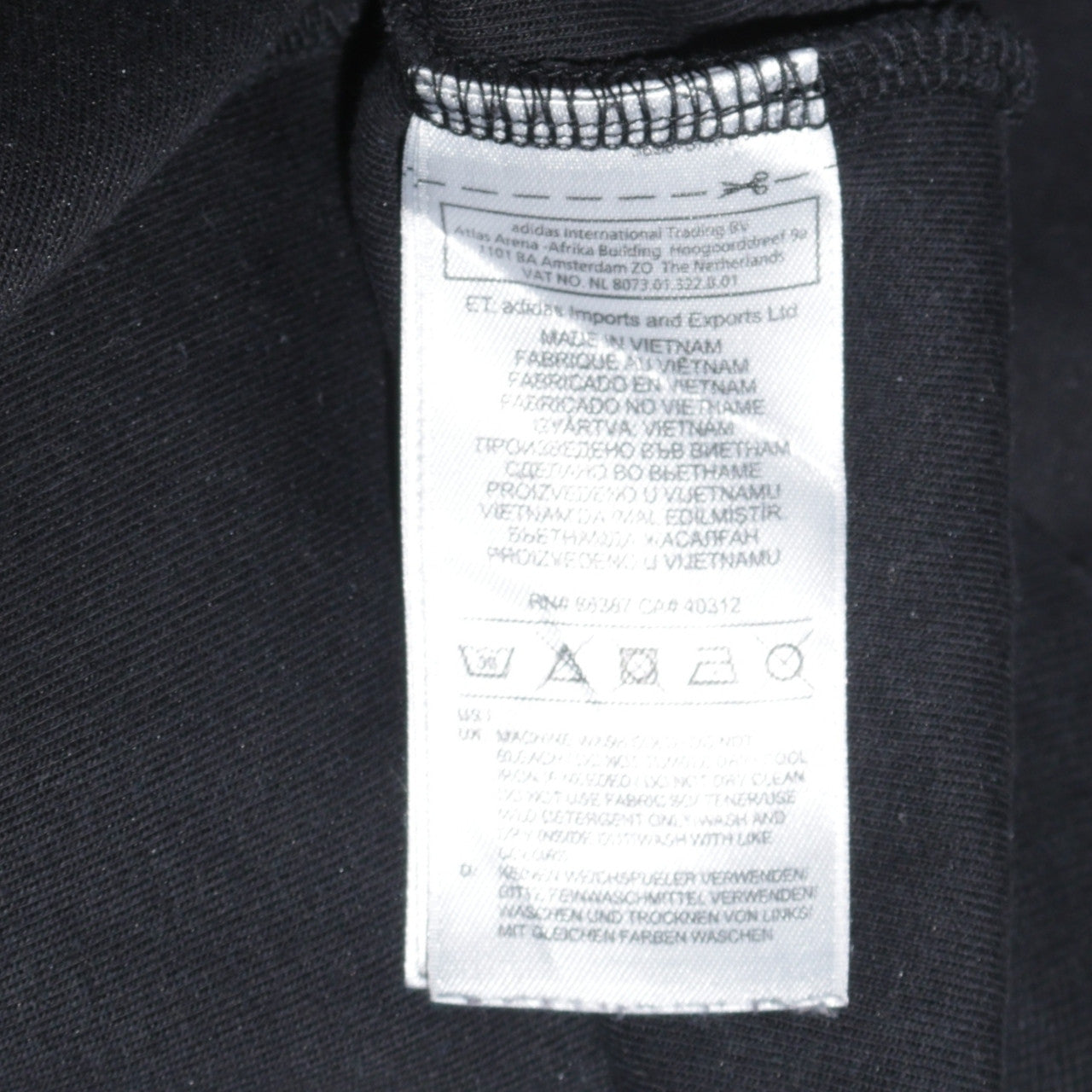 Womens UK Size 18 adidas Black Pullover Sweatshirt