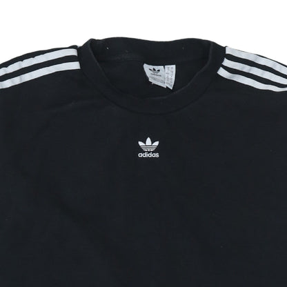 Womens UK Size 18 adidas Black Pullover Sweatshirt