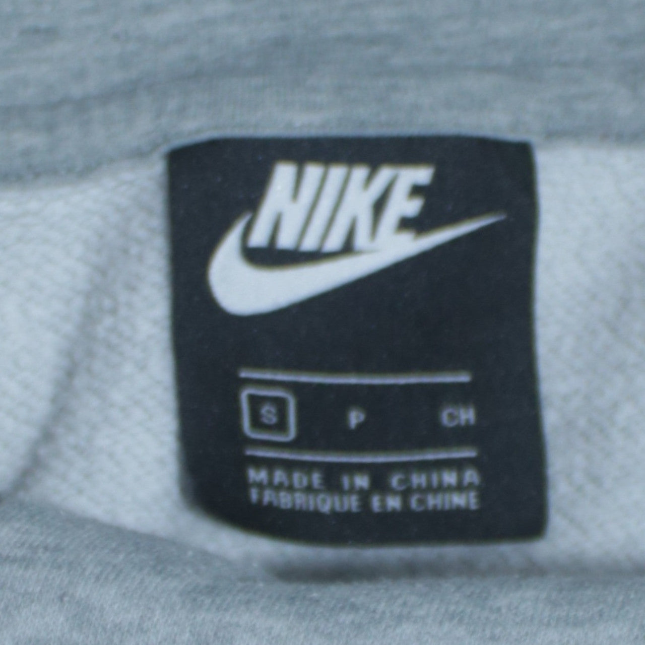 Mens UK Size S Nike Grey Pullover Hoodie