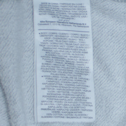 Mens UK Size S Nike Grey Pullover Hoodie