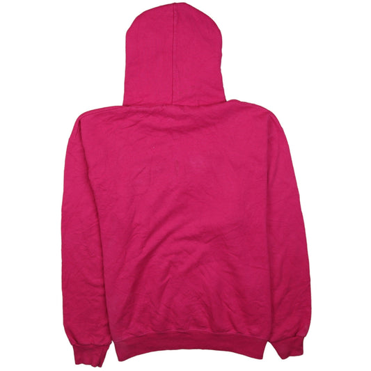 Womens UK Size L Champion Pink Pullover Hoodie