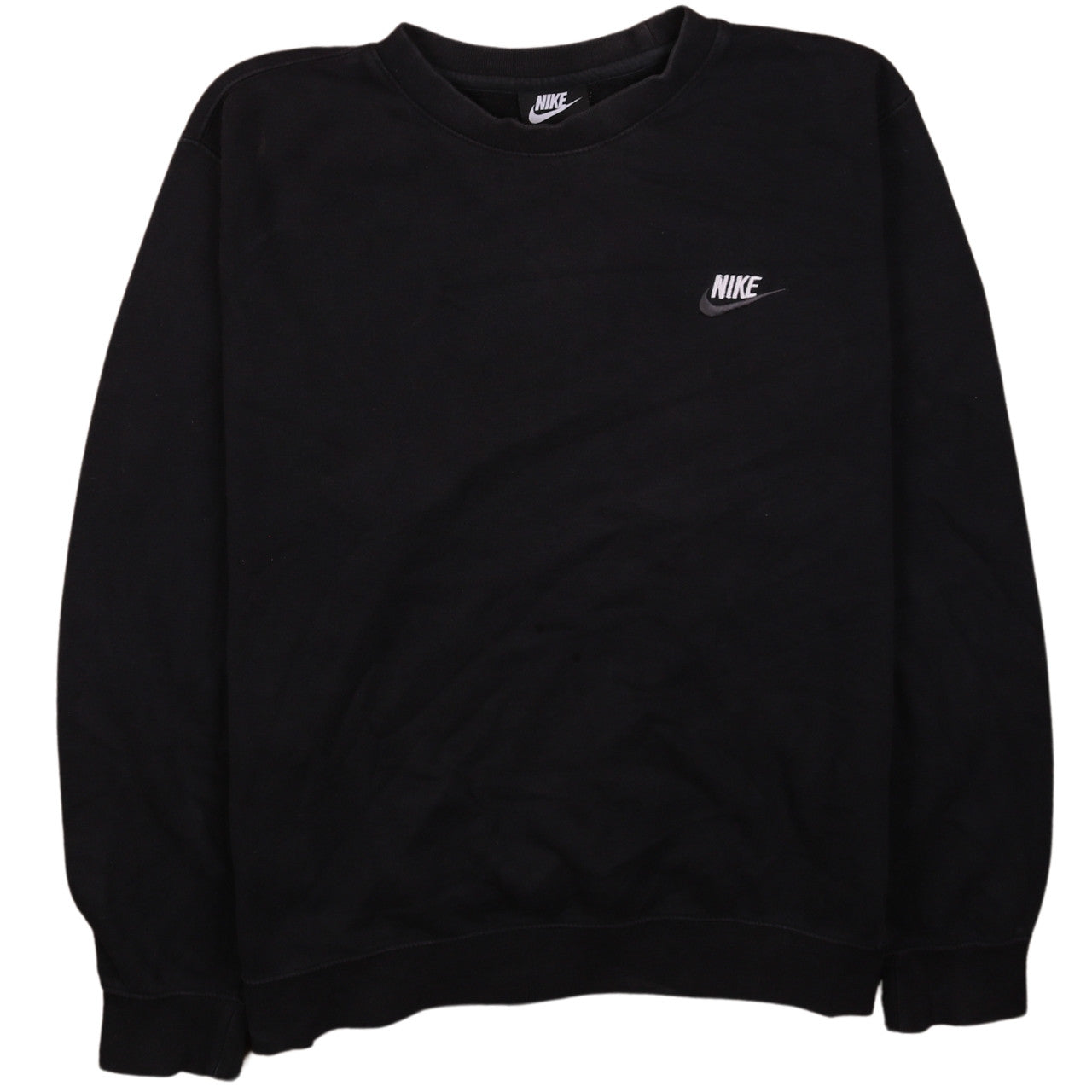 Mens UK Size M Nike Black Pullover Sweatshirt