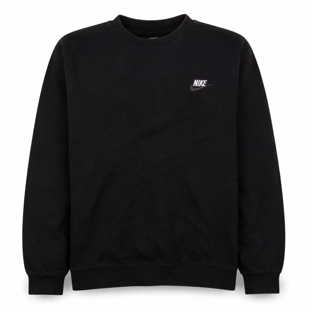 Mens UK Size M Nike Black Pullover Sweatshirt