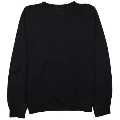 Mens UK Size M Nike Black Pullover Sweatshirt