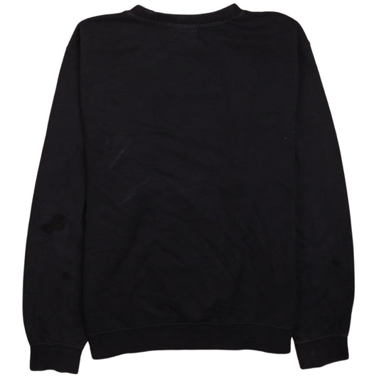 Mens UK Size M Nike Black Pullover Sweatshirt