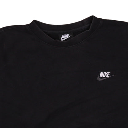 Mens UK Size M Nike Black Pullover Sweatshirt