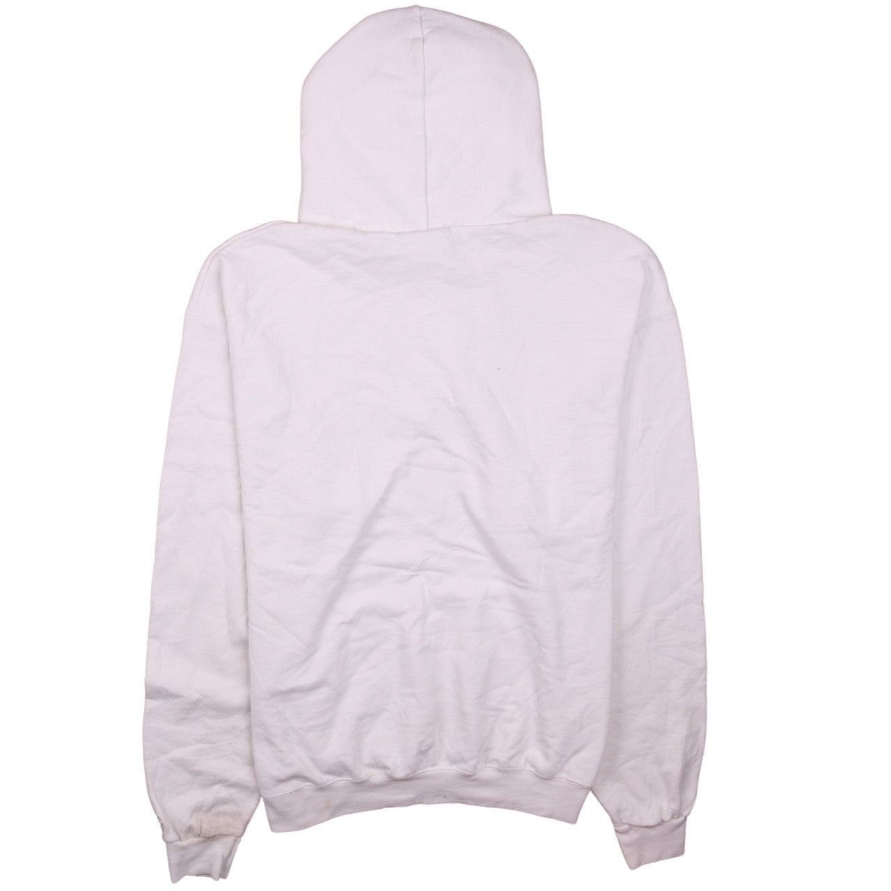 Mens UK Size L Champion White Pullover Hoodie
