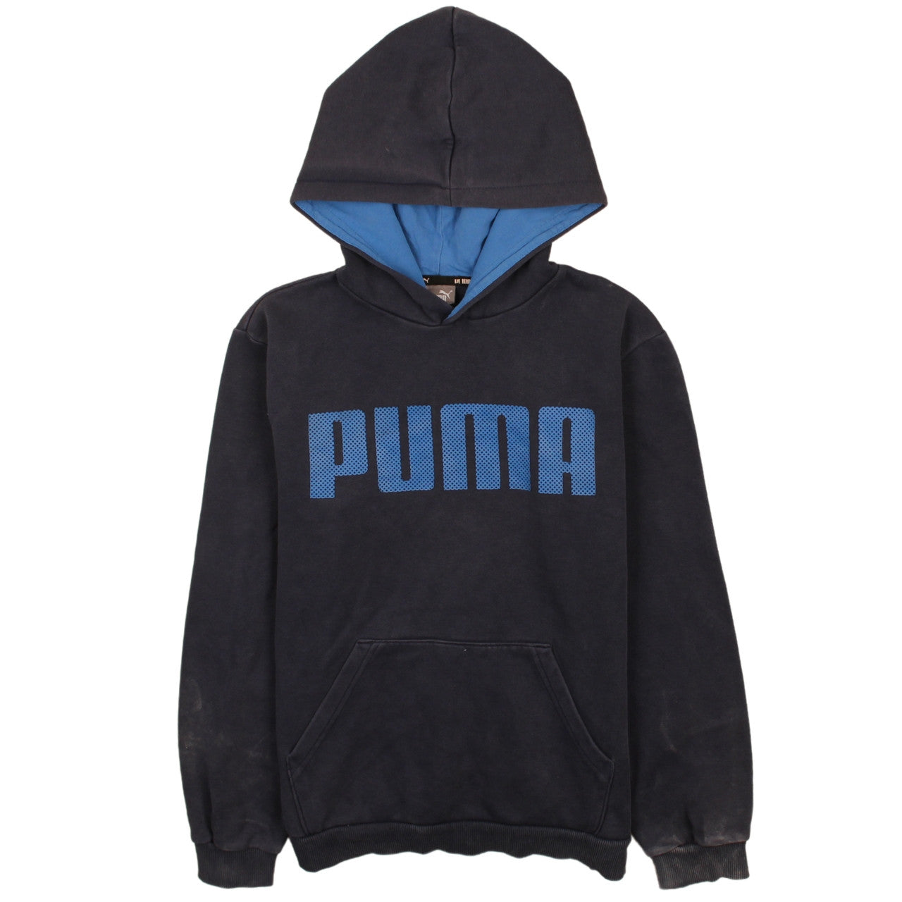 Boys UK Size 13-14 Years PUMA Black Pullover Hoodie