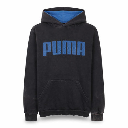 Boys UK Size 13-14 Years PUMA Black Pullover Hoodie