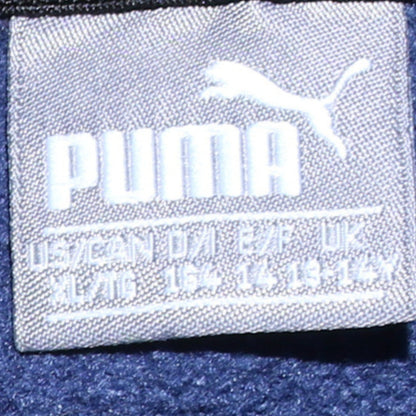 Boys UK Size 13-14 Years PUMA Black Pullover Hoodie